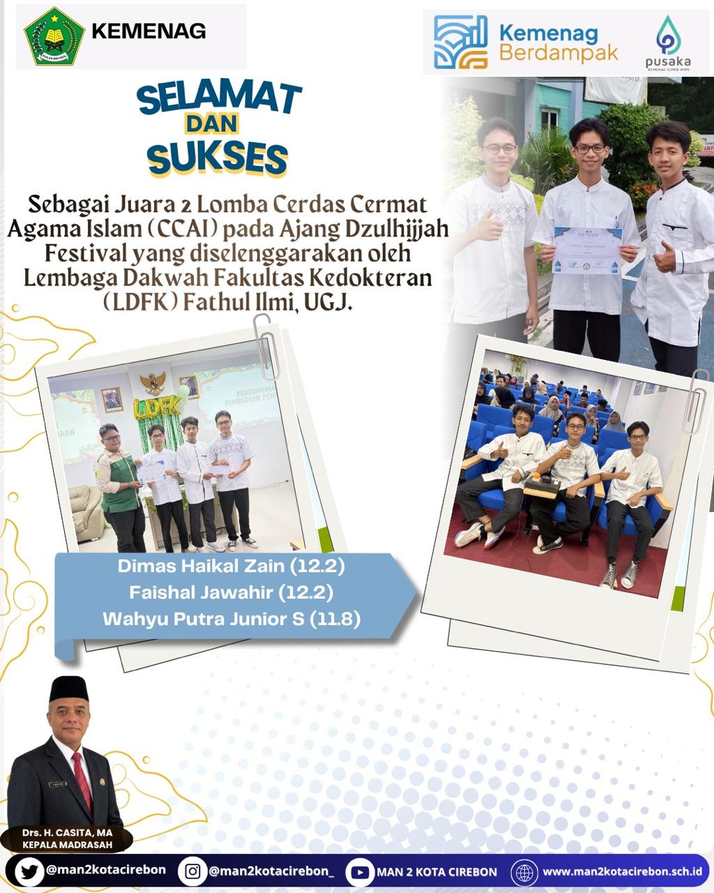 JUARA 2 LOMBA CCAI