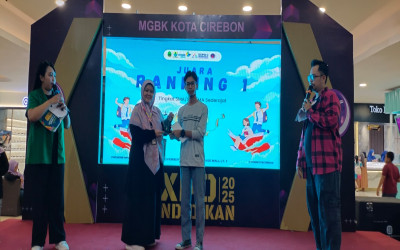 Dimas Raih Juara Lomba Rangking Satu MGBK Kota Cirebon